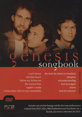 Genesis - The Genesis Songbook DVD Movie 