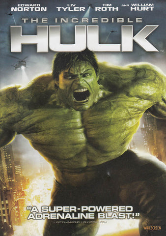 The Incredible Hulk (Widescreen Edition) DVD Movie 