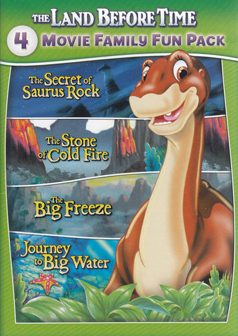 The Land Before Time VI to IX-4-Movie Family Fun Pack DVD Movie 