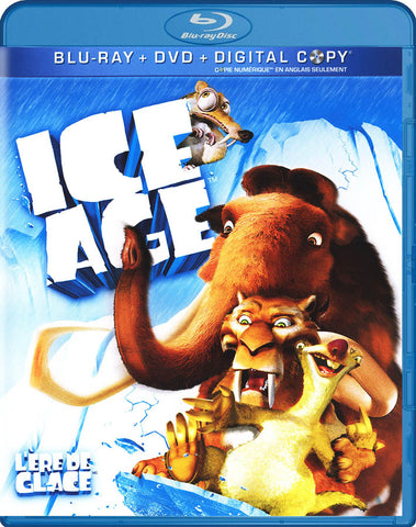 Ice Age (Blu-ray / DVD / Digital Copy) (Bilingual) (Blu-ray) BLU-RAY Movie 