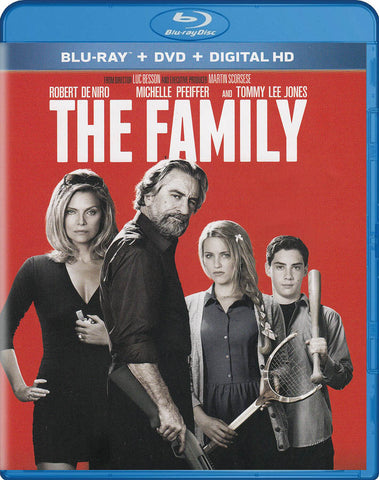 The Family (Blu-ray + DVD + Digital HD) DVD Movie 