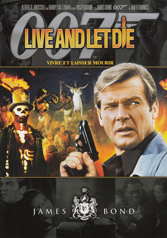 Live and Let Die (Black Cover) (James Bond) (Bilingual) DVD Movie 