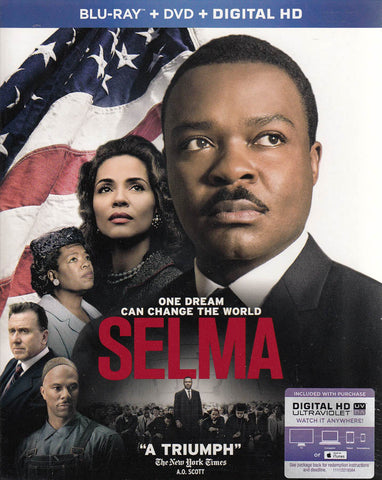 Selma (Blu-ray + DVD + Digital HD) BLU-RAY Movie 