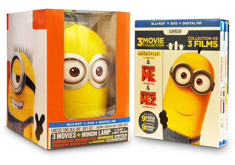 Despicable Me 3 - Movie Collection with Minion Lamp (Blu-ray / DVD / Digital HD) (Bilingual) DVD Movie 