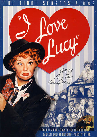 I Love Lucy - The Complete Seasons 7-9 (Boxset) (Blue Cover) DVD Movie 