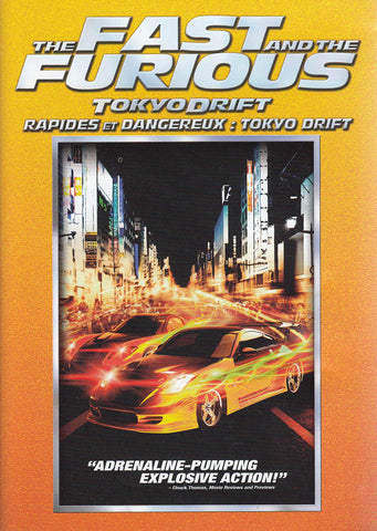 The Fast and the Furious - Tokyo Drift (Bilingual) (Orange Spine) DVD Movie 