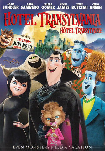 Hotel Transylvania (Bilingual) DVD Movie 