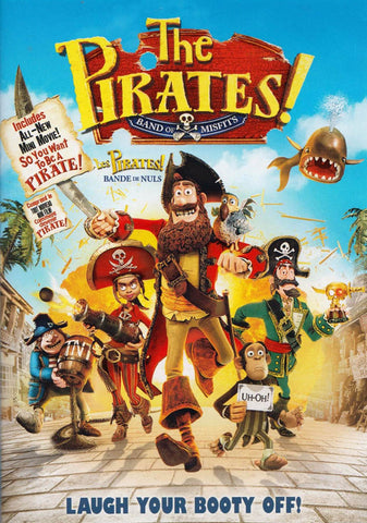 The Pirates! - Band of Misfits DVD Movie 