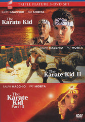 (The Karate Kid, The Karate Kid II, The Karate Kid Part III) (Blue Cover) (Sony Triple Feature)