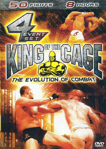 King of the Cage: The Evolution of Combat - King of the Cage 1-4 (Boxset) DVD Movie 