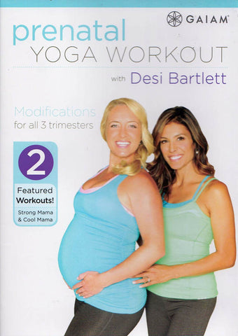 Prenatal Yoga Workout with Desi Bartlett DVD Movie 