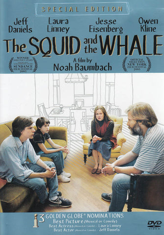The Squid and the Whale (Special Edition) (CA Version) DVD Movie 