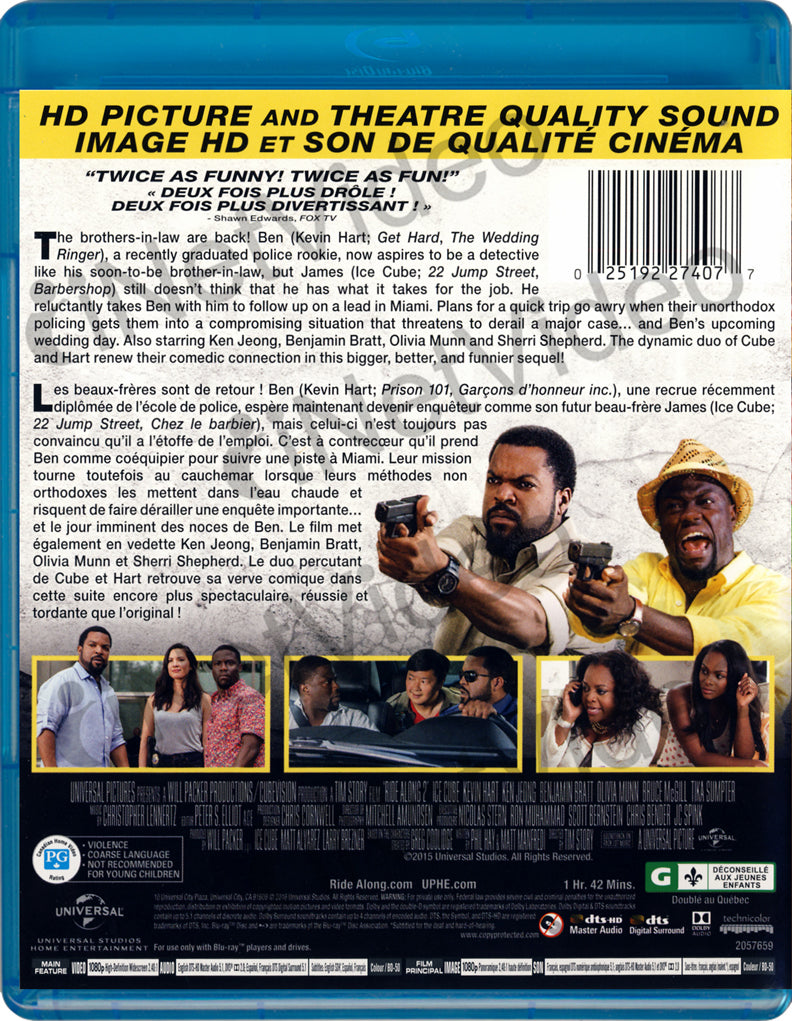 Ride Along 2 (Bilingual) (Bluray) on BLURAY Movie