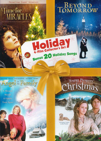 4-Film Holiday Collector Set (Bonus 20 Holiday Songs) DVD Movie 