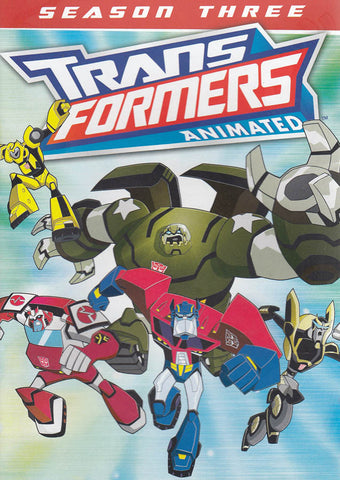 Transformers Animated - Season Three (3) DVD Movie 