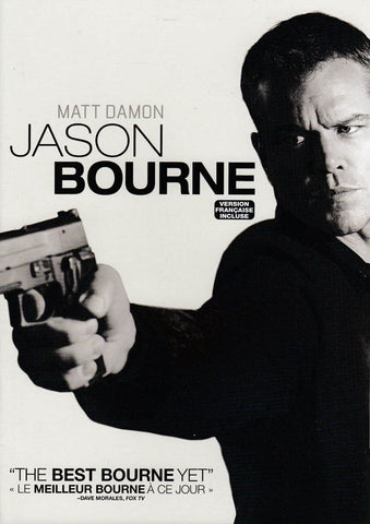 Jason Bourne (Matt Damon) (Bilingual) DVD Movie 
