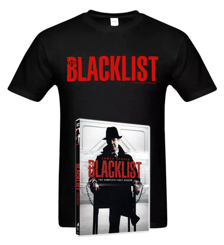 The Blacklist - The Complete (1st) First Season (with T-Shirt) (Boxset) DVD Movie 