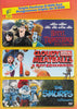 Hotel Transylvania / Cloudy with a Chance of Meatballs / The Smurfs (Triple Feature) (Bilingual) DVD Movie 