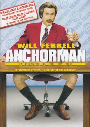 Anchorman - The Legend of Ron Burgundy (Bilingual) DVD Movie 