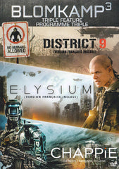 Blomkamp: Triple Feature (District 9 / Elysium / Chappie)