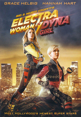 Electra Woman and Dyna Girl DVD Movie 