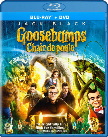 Goosebumps (Blu-ray + DVD Combo Pack) (Blu-ray) (Bilingual) BLU-RAY Movie 
