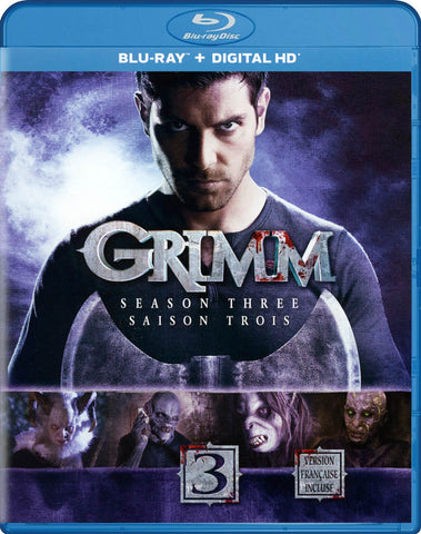 Grimm: Season 3 (Blu-ray + Digital HD) (Bilingual) (Blu-ray) BLU-RAY Movie 