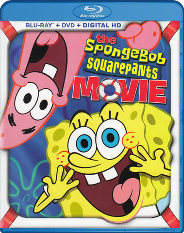 The Spongebob Squarepants Movie (Blu-ray + DVD + Digital HD) (Blu-ray) BLU-RAY Movie 