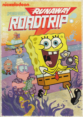 Spongebob's Runaway Roadtrip DVD Movie 