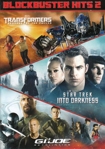 Blockbuster Hits 2 (Transformers: Revenge of The Fallen / Star Trek Into Darkness / G.I. Joe) DVD Movie 