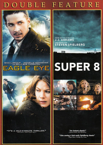 Eagle Eye / Super 8 (Double Feature) DVD Movie 