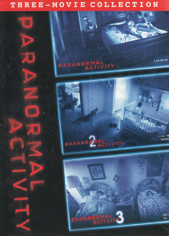 Paranormal Activity 1, 2 & 3 (Three-Movie Collection) (Boxset) DVD Movie 