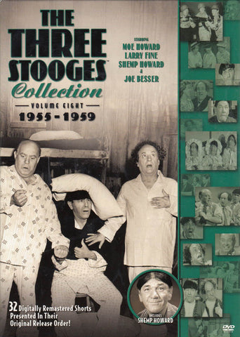 The Three Stooges Collection, Vol. 8: 1955-1959 (Boxset) DVD Movie 