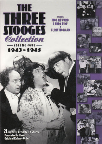 The Three Stooges Collection, Vol. 4: 1943-1945 (Boxset) DVD Movie 