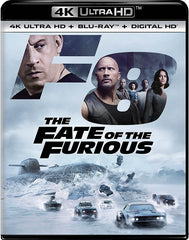 The Fate of the Furious (4k Ultra HD + Blu-ray + Digital HD) (Blu-ray)