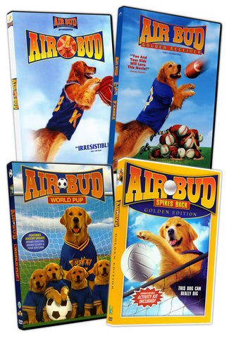 Air Bud Collection (Air Bud / Golden Receiver / Air Bud - World Pup / Spikes Back) (Boxset) DVD Movie 