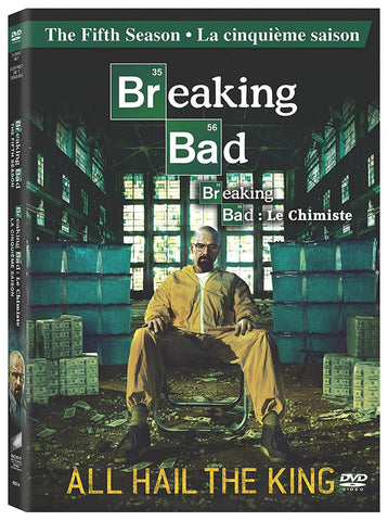 Breaking Bad - The Fifth Season (Bilingual) DVD Movie 