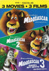 Madagascar Collection (3 Movies) (DVD / Digital HD) (Bilingual) DVD Movie 