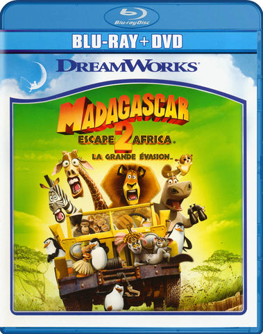 Madagascar - Escape 2 Africa (Blu-ray + DVD) (Blu-ray) (Bilingual) BLU-RAY Movie 