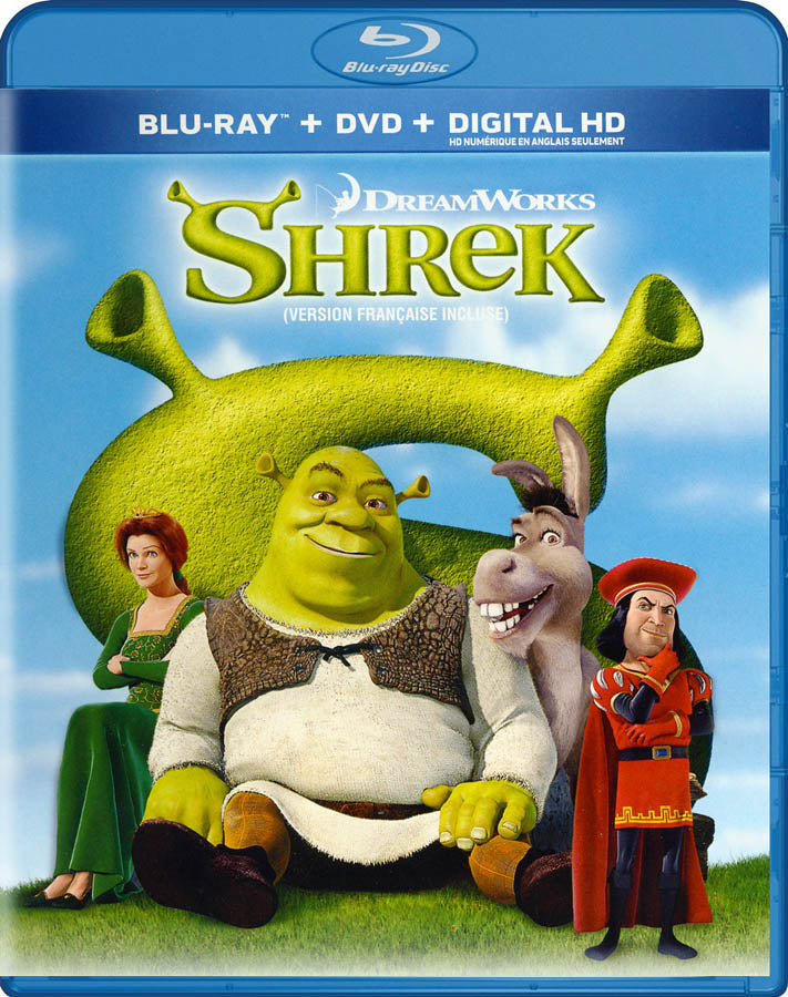 Shrek (Bluray + DVD + Digital HD) (Bluray) (Bilingual) on BLURAY Movie