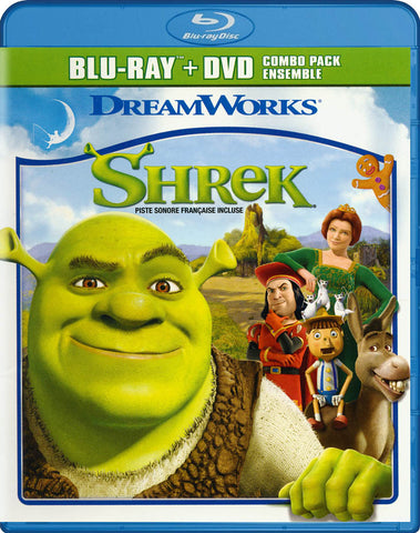 Shrek (Blu-ray + DVD) (Blu-ray) (Bilingual) BLU-RAY Movie 