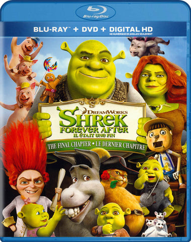 Shrek Forever After: The Final Chapter (Blu-ray + DVD + Digital HD) (Blu-ray) (Bilingual) BLU-RAY Movie 