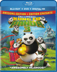 Kung Fu Panda 3 (Awesome Edition) (Blu-ray / DVD / Digital ) (Blu-ray) (Bilingual)