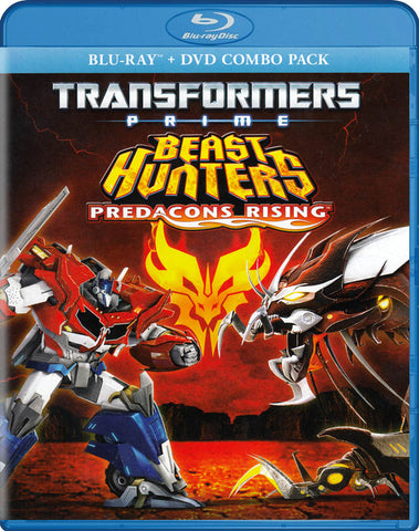Transformers Prime: Beast Hunters - Predacons Rising (Blu-ray + DVD) (Blu-ray) BLU-RAY Movie 