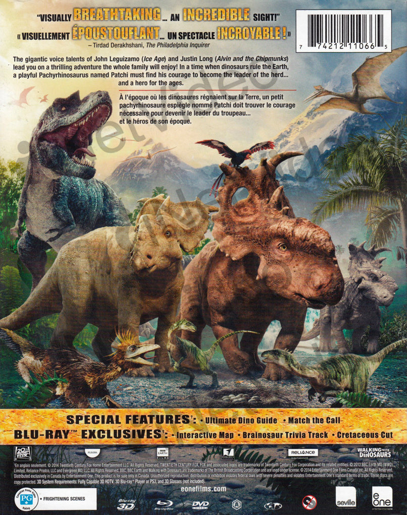 Walking With Dinosaurs Blu Ray
