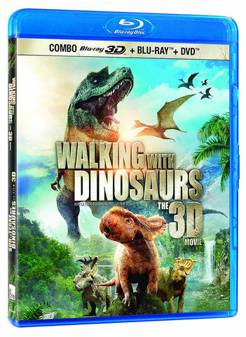 Walking With Dinosaurs: The 3D Movie (Blu-ray 3D + Blu-ray + DVD) (Blu-ray) (Bilingual) BLU-RAY Movie 