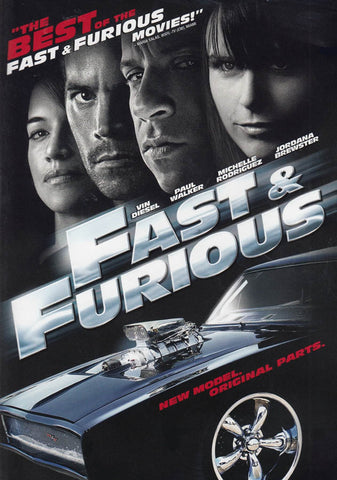 Fast And Furious DVD Movie 