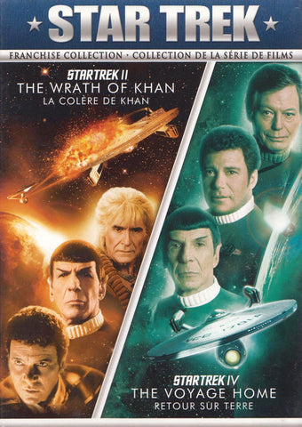 Star Trek Franchise Collection (StarTrek II / StarTrek IV) (Bilingual) (Boxset) DVD Movie 