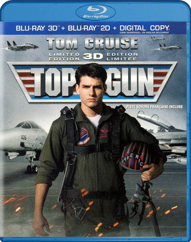 Top Gun (Bilingual) (Blu-ray 3D + Blu-ray 2D + Digital Copy) (Blu-ray) BLU-RAY Movie 