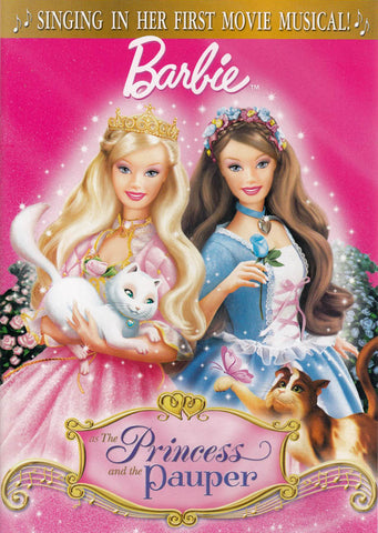 Barbie As The Princess and the Pauper DVD Movie 